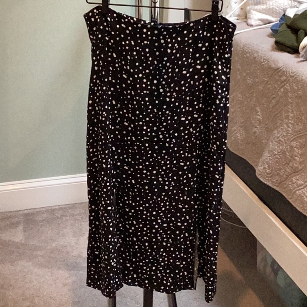 Polka dot skirt